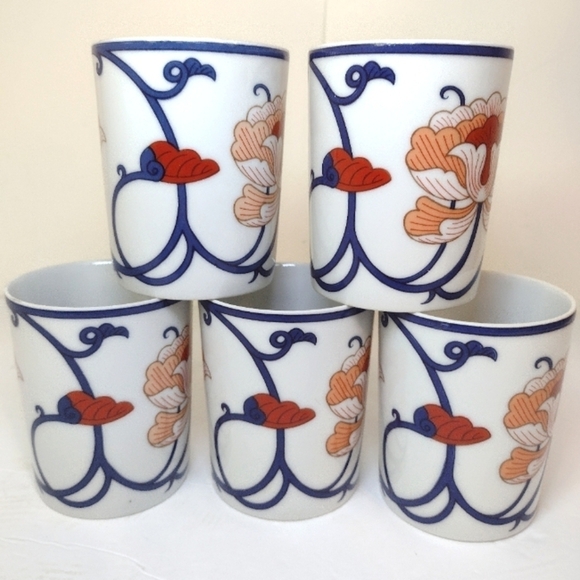 FITS AND FLOYD Variations vintage 70s. Set of 5. Mug's - Picture 3 of 10